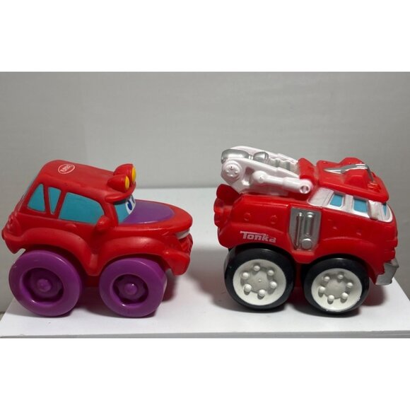 Tonka Chuck & Friends Rescue Mini Boomer Fire Truck Vehicles Set - Picture 3 of 8